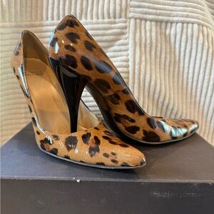 Stuart Weitzman Leopard Print Heels